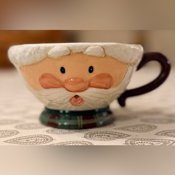 Other - Retro Santa Claus Ceramic Mug - Cocoa Time! ☕️